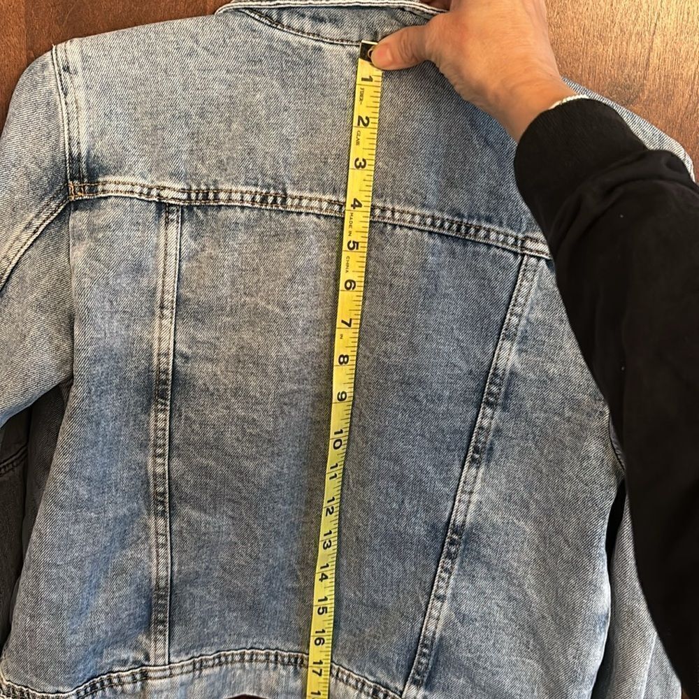 We the Free Rumors Denim Jacket- S=4-6 - Picture 7 of 10
